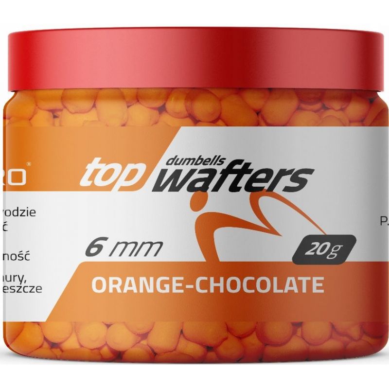 DUMBELLS MATCH PRO TOP WAFTERS ORANGE CHOCOLATE 20