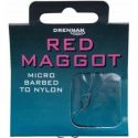 PRZYPONY DRENNAN GOTOWE RED MAGGOT HAK 18 0,13mm