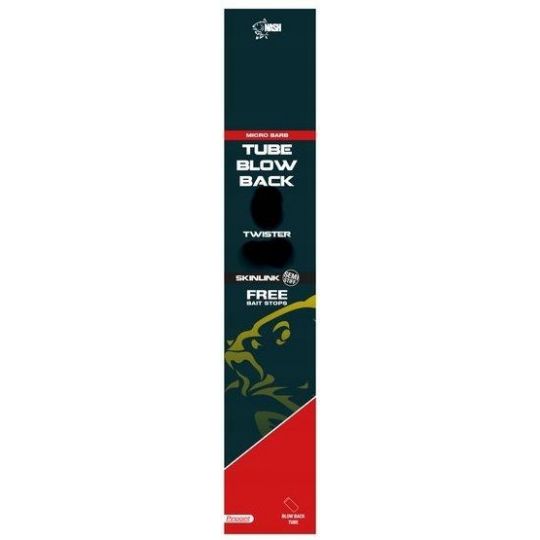PRZYPON Z HAKIEM NASH TUBE BLOW BACK RIG SIZE 8 BA PRZYPON Z HAKIEM NASH TUBE BLOW BACK RIG SIZE 8 BA