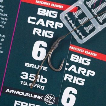 PRZYPON Z HAKIEM NASH BIG CARP RIG SIZE 2 BARBED