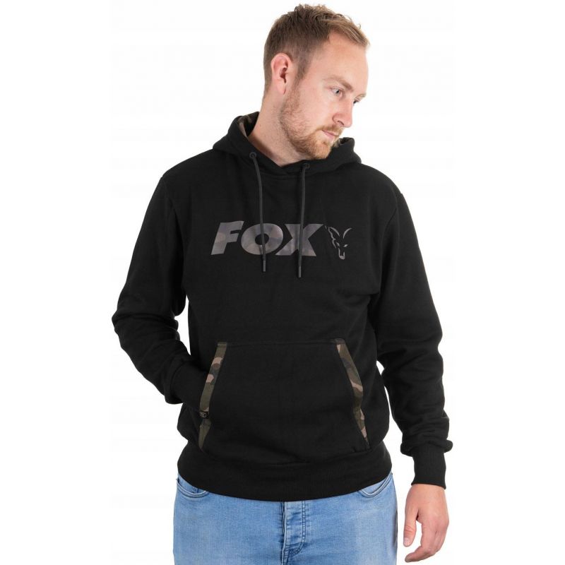 BLUZA FOX BLACK CAMO PRINT HOODY ROZMIAR S
