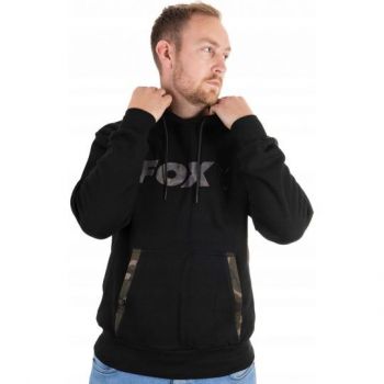 BLUZA FOX BLACK CAMO PRINT HOODY ROZMIAR S