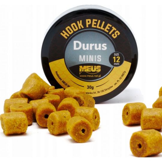 PELLET MEUS HOOK DURUS MINIS 12mm LEMON SHOCK PELLET MEUS HOOK DURUS MINIS 12mm LEMON SHOCK