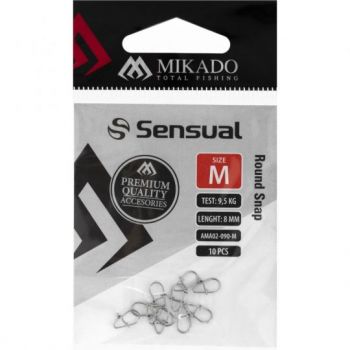AGRAFKA MIKADO ROUND SNAP ROZMIAR S