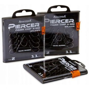 HAKI ANACONDA PIERCER CHOD HOOK 11szt SIZE 6