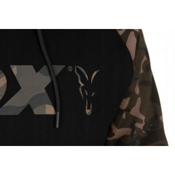 BLUZA FOX BLACK CAMO RAGLAN HOODIE ROZMIAR XXL