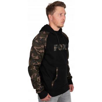 BLUZA FOX BLACK CAMO RAGLAN HOODIE ROZMIAR M