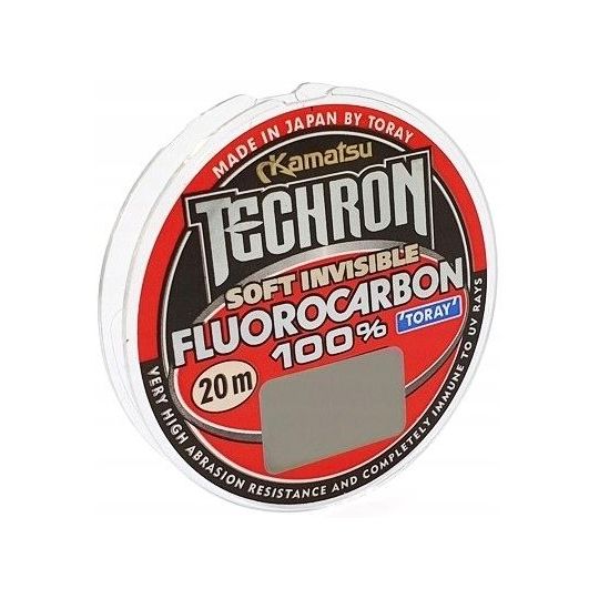 ŻYŁKA KONGER FLUOROCARBON TECHRON SOFT 0,194mm 20m ŻYŁKA KONGER FLUOROCARBON TECHRON SOFT 0,194mm 20m