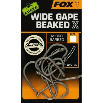 HACZYKI FOX WIDE GAP BEAKED X KARPIOWE ROZMIAR 1