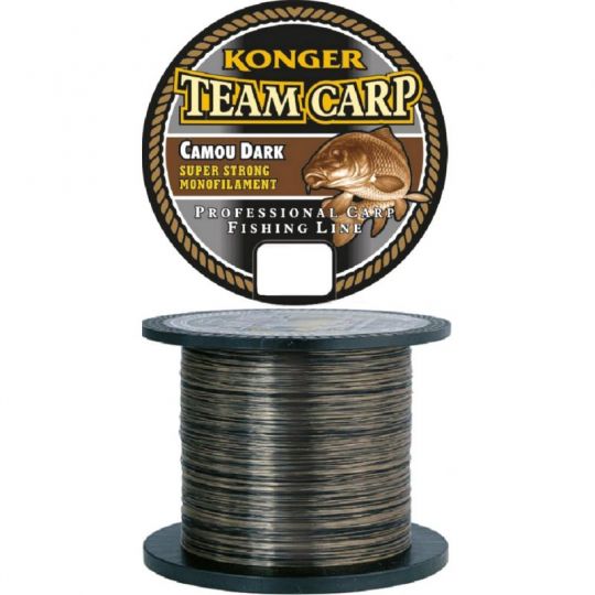 ŻYŁKA KONGER TEAM CARP CAMOU DARK 1000m 0,28mm ŻYŁKA KONGER TEAM CARP CAMOU DARK 1000m 0,28mm