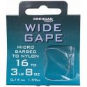 PRZYPONY DRENNAN GOTOWE WIDE GAPE HAK 16 /0,14mm