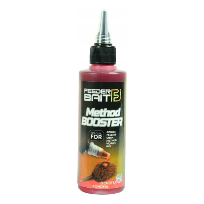 BOOSTER METHOD FEEDER BAIT 100ml F1 OCHOTKA KONOPI BOOSTER METHOD FEEDER BAIT 100ml F1 OCHOTKA KONOPI