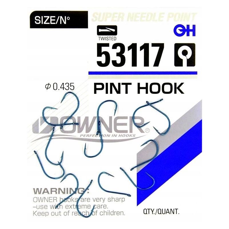 HACZYKI OWNER PINT HOOK 53117 ROZMIAR 4 BLUE HACZYKI OWNER PINT HOOK 53117 ROZMIAR 4 BLUE