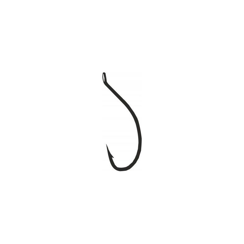 HACZYKI HAYABUSA CARP HOOK W1 BLACK NICKEL 2 HAKI