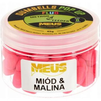 DUMBELLS MEUS FLUO POP UP 8mm 45g MIÓD MALINA