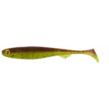 GUMA FOX RAGE SLICK SHAD ULTRA UV 9cm MOTOR OIL