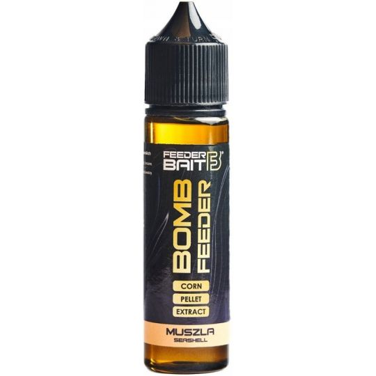 BOMB FEEDER BAIT PELLET WAGGLER MUSZLA 60ml BOMB FEEDER BAIT PELLET WAGGLER MUSZLA 60ml