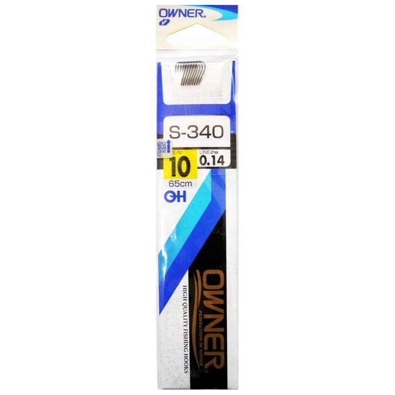 HACZYKI Z PRZYPONEM OWNER S340 CHINTA 14 0,10mm HACZYKI Z PRZYPONEM OWNER S340 CHINTA 14 0,10mm
