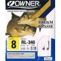 HACZYKI Z PRZYPONEM OWNER RL340 CHINTA  10 0.12mm