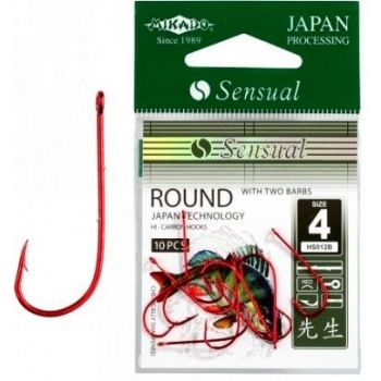 HACZYKI MIKADO SENSUAL ROUND RED ROZMIAR 2 HAK