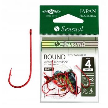 HACZYKI MIKADO SENSUAL ROUND RED ROZMIAR 2 HAK