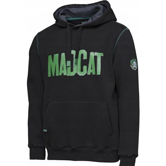 BLUZA MADCAT MEGA LOGO HOODIE BLACK CAVIAR M
