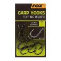HACZYKI FOX CARP HOOKS STIFF RIG BEAKED ROZ. 4