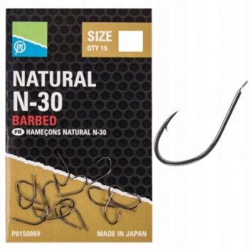 HACZYKI PRESTON NATURAL N-30 SIZE 12 15szt
