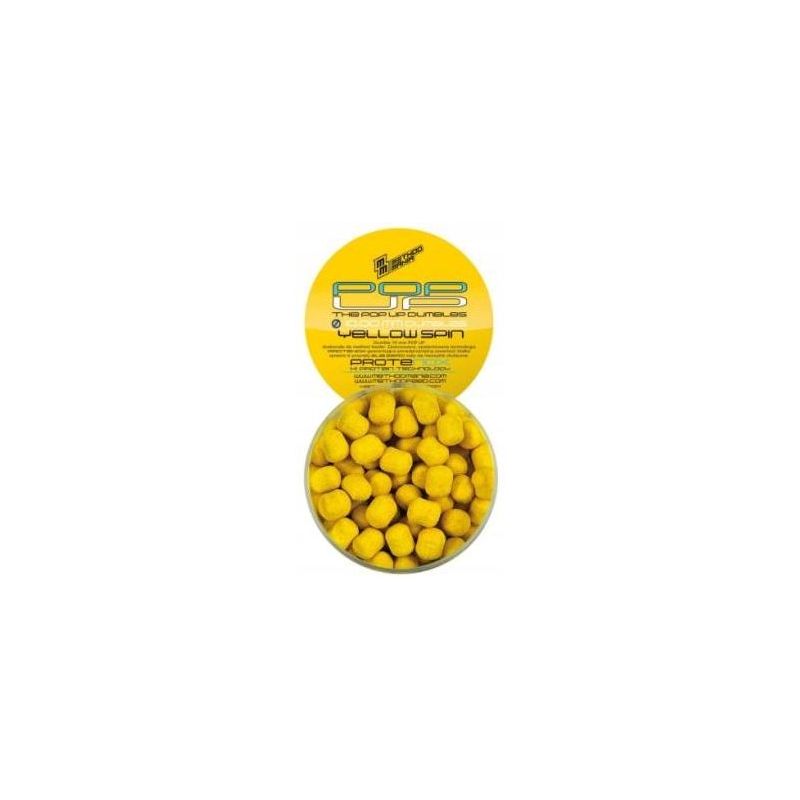 DUMBELLS METHOD MANIA POP UP 10mm YELLOW SPIN