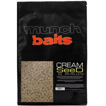 PELLET MUNCH BAITS CREAM SEED 5kg 4mm