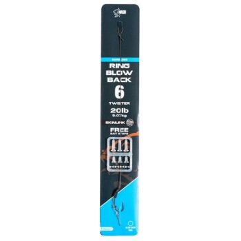 PRZYPON Z HAKIEM NASH RING BLOW BACK SIZE 6 BARBLE