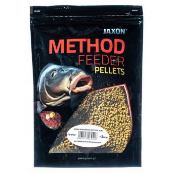 PELLET JAXON METHOD FEEDER 2mm 500g KWAS MASŁOWY
