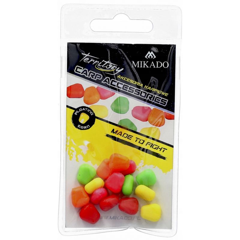 SZTUCZNA KUKURYDZA PŁYWAJACA MIKADO MIX KOLOR 15sz