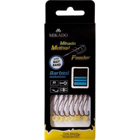 HACZYK MIKADO METHOD FEDER PLECIONKA Z GUMKĄ 10 HACZYK MIKADO METHOD FEDER PLECIONKA Z GUMKĄ 10
