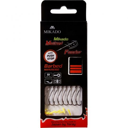 HACZYKI MIKADO METHOD FEEDER ŻYŁKA PUSH STOP 4 HACZYKI MIKADO METHOD FEEDER ŻYŁKA PUSH STOP 4