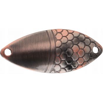 BŁYSTKA WAHADŁOWA MIKADO 27g ALGA 6.1cm STARA MIED