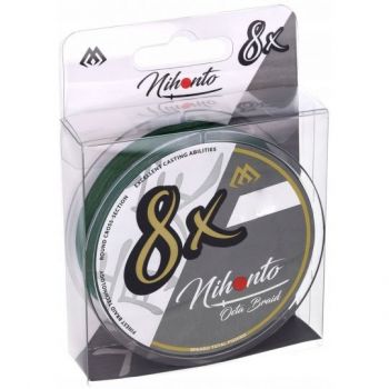PLECIONKA NIHONTO OCTA BRAID 150M GREEN 0,12mm 