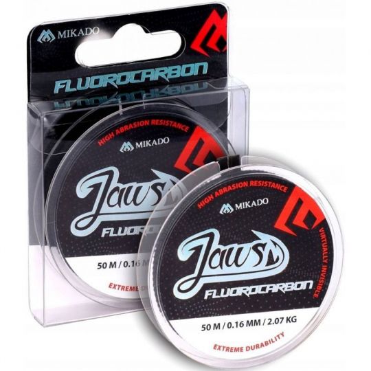 ŻYŁKA MIKADO FLUOROCARBON JAWS 0,35mm 25m ŻYŁKA MIKADO FLUOROCARBON JAWS 0,35mm 25m