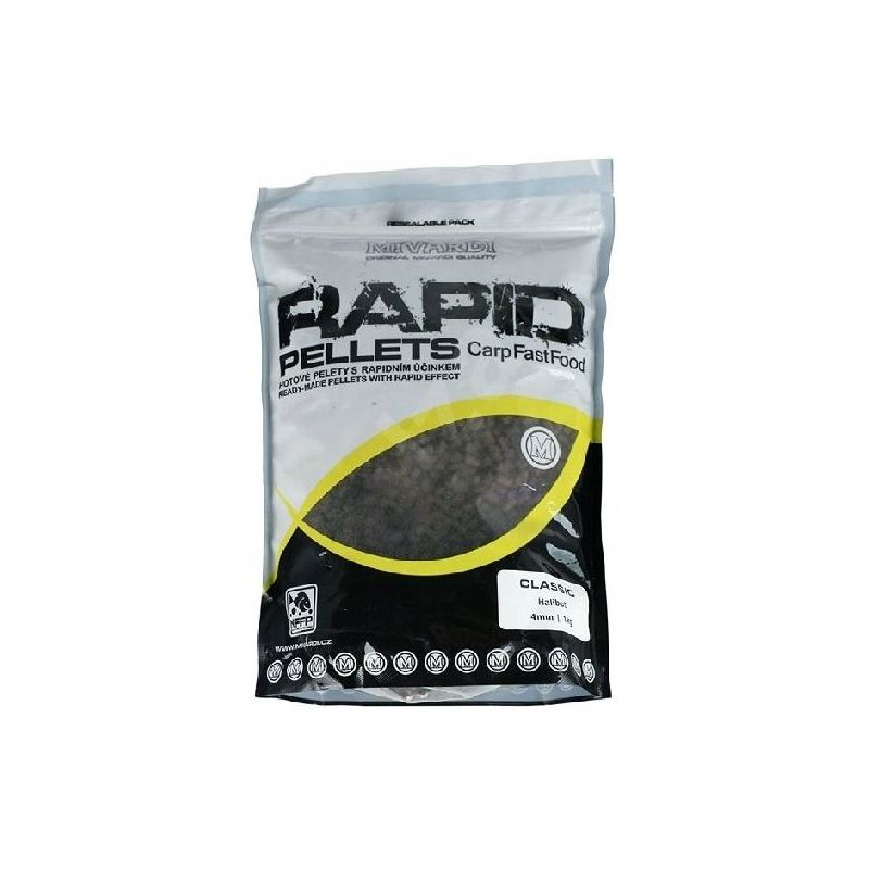 PELLET MIVARDI RAPID 1kg 8mm CLASSIC HALIBUT PELLET MIVARDI RAPID 1kg 8mm CLASSIC HALIBUT