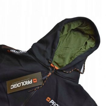 BLUZA PROLOGIC EDEN ZIP HOODIE BLACK CAVIAR L