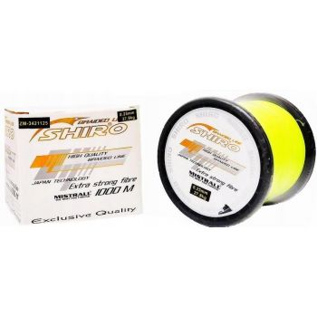 PLECIONKA MISTRALL FLUO SHIRO X4 1000m 0,13mm