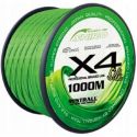 PLECIONKA MISTRALL SHIRO X4 1000m ZIELONA 0,13mm