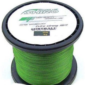 PLECIONKA MISTRALL SHIRO X4 1000m ZIELONA 0,13mm