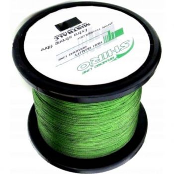 PLECIONKA MISTRALL SHIRO X4 1000m ZIELONA 0,13mm