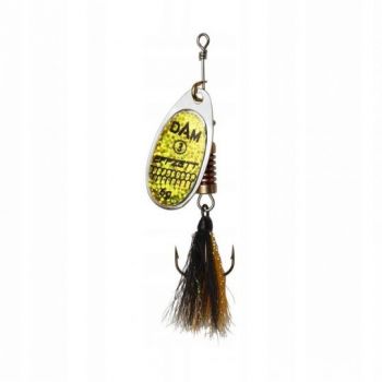 BŁYSTKA OBROTOWA DAM SPINNER DRESSED GOLD 1 3g