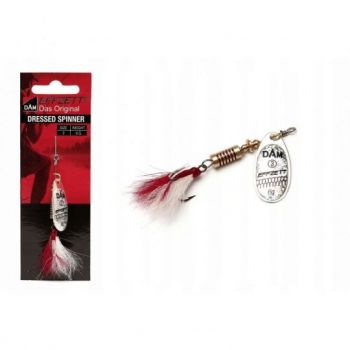 BŁYSTKA OBROTOWA DAM STANDARD DRESSED SILVER 6 20g