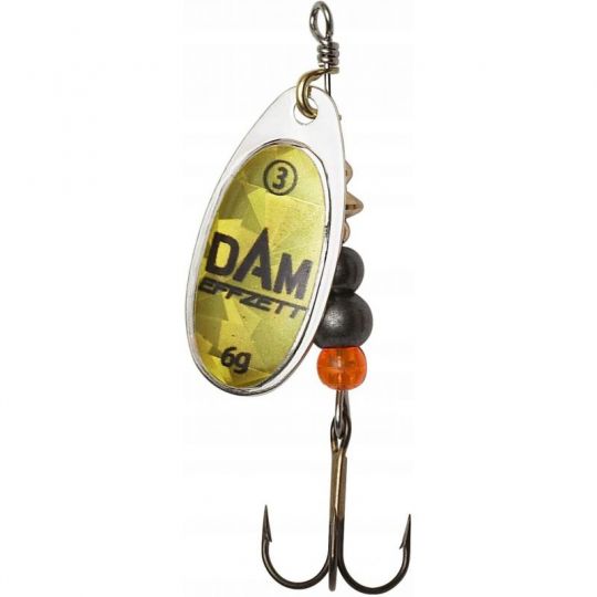 BŁYSTKA OBROTOWA DAM EFFZETT FLUO GOLD 4 10g BŁYSTKA OBROTOWA DAM EFFZETT FLUO GOLD 4 10g