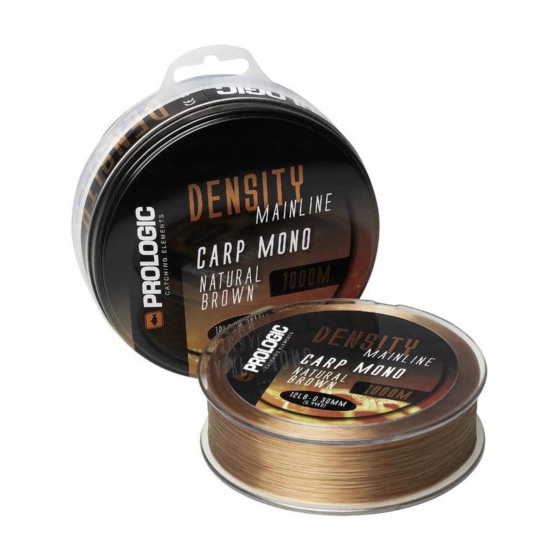 ŻYŁKA PROLOGIC DENSITY CARP BROWN 1000m 0,30mm ŻYŁKA PROLOGIC DENSITY CARP BROWN 1000m 0,30mm