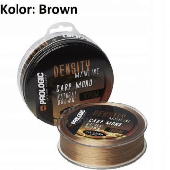 ŻYŁKA PROLOGIC DENSITY CARP BROWN 1000m 0,30mm