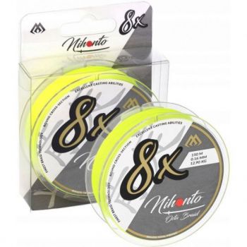 PLECIONKA NIHONTO OCTA BRAID 150M FLUO 0,23mm GRA